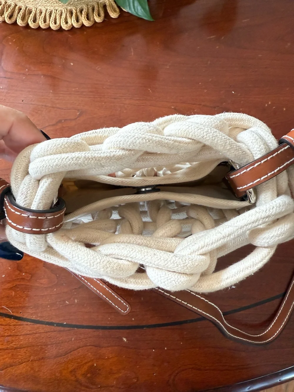 Staud Corda Chunky Knit Mini Crossbody Bag
